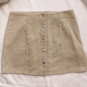 Button up skirt